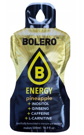 Bolero Energy Ananas 14g napój ze stewią w proszku bez cukru