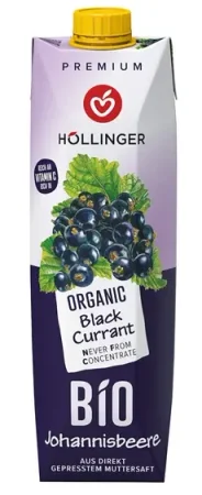 HOLLINGER NAPÓJ Z CZARNEJ PORZECZKI BIO 1 L