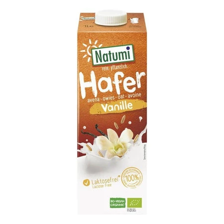 NATUMI Napój owsiano-waniliowy BIO 1L