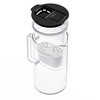 Wessper Dzbanek D4 BOROSILICATE MINI futureflow™ Aquamax czarny  2l
