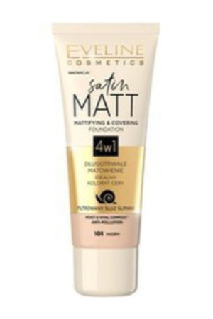 Satin Matt Foundation matujący podkład do twarzy 101 Ivory 30ml