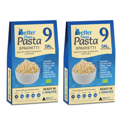 Zestaw: 2x Better Than Foods Makaron Konjac Typu Noodle Spaghetti bezglutenowy bio 385g