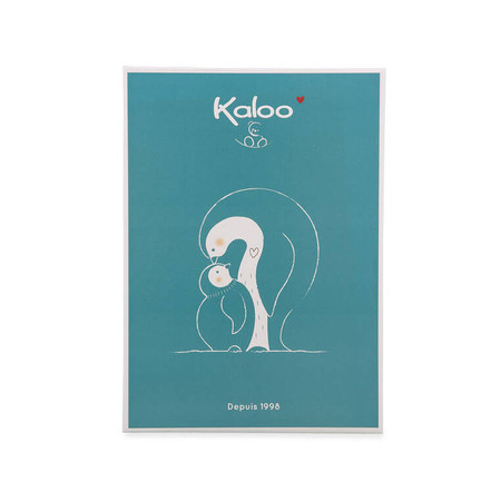 Kaloo Zestaw dwóch przytulanek Pingwinki 25 cm i 15 cm w pudełku kolekcja Complices