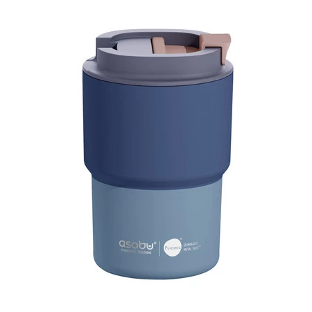 Asobu - Mini Pick Me Up Pastelowy Niebieski - Kubek termiczny 360 ml