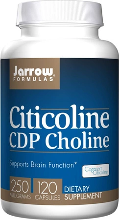 Jarrow Formulas − Citicoline CDP Choline, Cytykolina − 120 kaps.