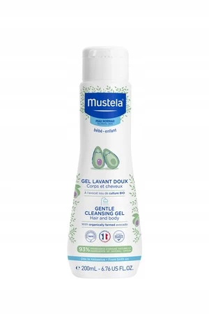 Mustela Bebe — Delikatny żel do mycia — 200 ml