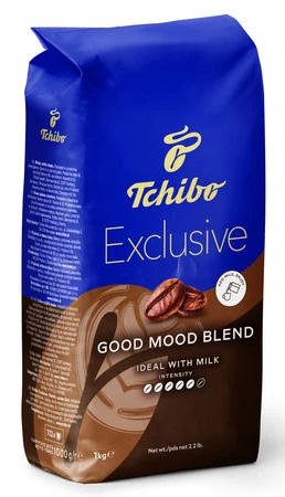 Tchibo kawa ziarnista Exclusive Good Mood 1kg