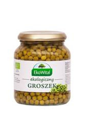 EkoWital − Groszek zielony w zalewie BIO − 350 g / 230 g
