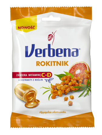 Cukierki ziołowe Rokitnik 60g VERBENA