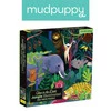 Mudpuppy Puzzle rodzinne świecące w ciemności Dżungla 500 elementów 8+