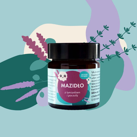 Lullalove, Mazidło z tymiankiem i paczulą, 30 ml
