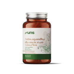 UNS AshwaMen Ashwagandha dla mężczyzn 60 kaps. vege