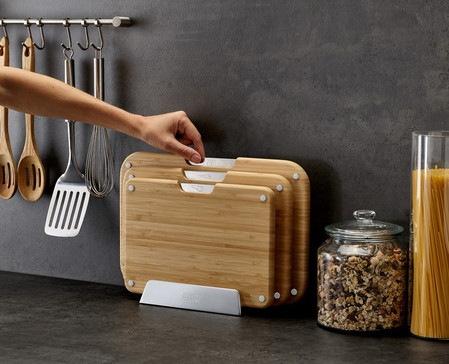 JJ-Zestaw 3 desek na stojaku 4el. Nest Bamboo