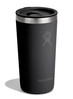 HF-Kubek 12 oz z pokrywą PRESS-IN, czarny