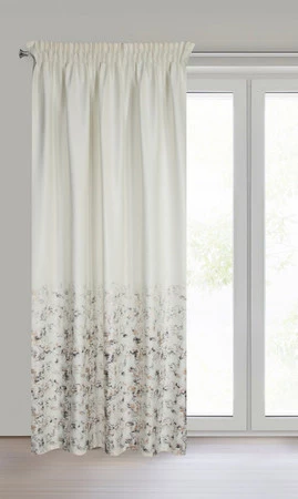 ZASŁONA GOTOWA MARIELA NA TAŚMIE 140 X 270 CM KREMOWY