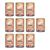 Zestaw 10x WOW CAT Huhn Lachs - kurczak z łososiem dla dorosłych kotów (400g)