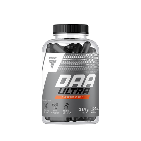 Trec DAA ULTRA booster testosteronu na siłę 120 kaps.