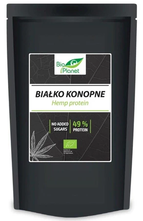 BIAŁKO KONOPNE W PROSZKU BIO 500 g - BIO PLANET