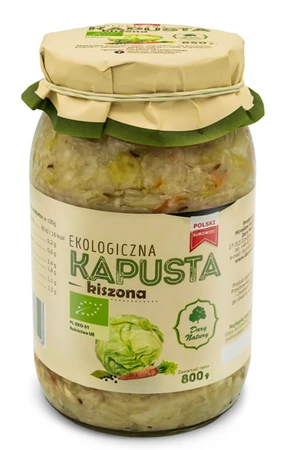 KAPUSTA KISZONA BIO 800 g - DARY NATURY