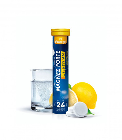Protego Magnez Forte Cytrynian 24 tabl.