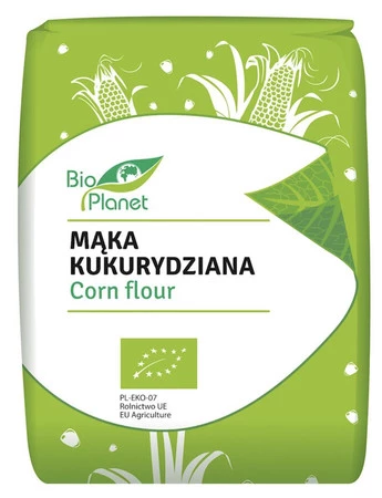 MĄKA KUKURYDZIANA BIO 1 kg - BIO PLANET
