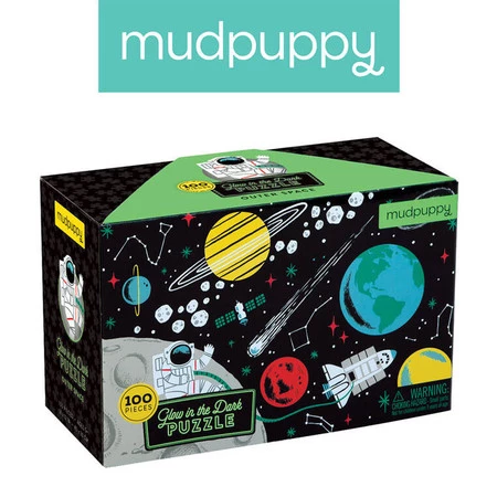 Mudpuppy Puzzle świecące w ciemności Kosmos 100 elementów 5+