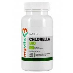 Myvita Chlorella Bio 250 Mg 400 T Oczyszczanie