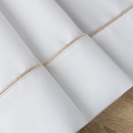 OBRUS MADELE 140 X 220 CM BIAŁY