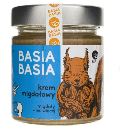 BASIA BASIA Krem migdałowy 195 g