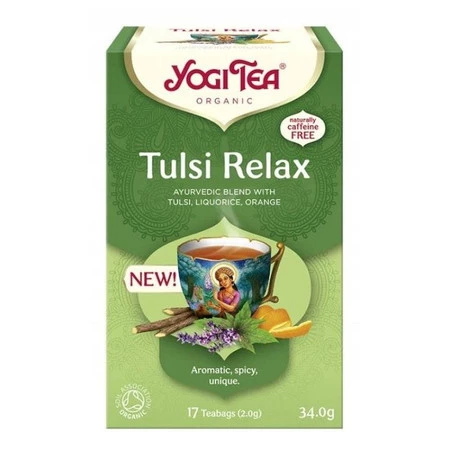 Yogi Tea Herbata Tulsi Relax Bio 17 X 2 G