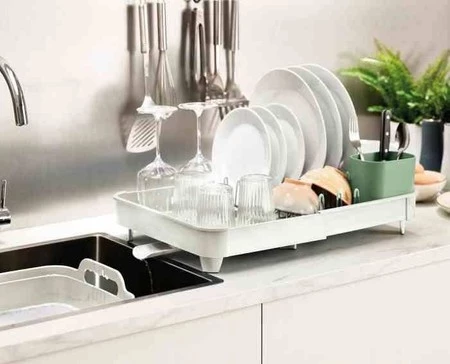 JJ - Suszarka do naczyń Extend™, light stone/sage