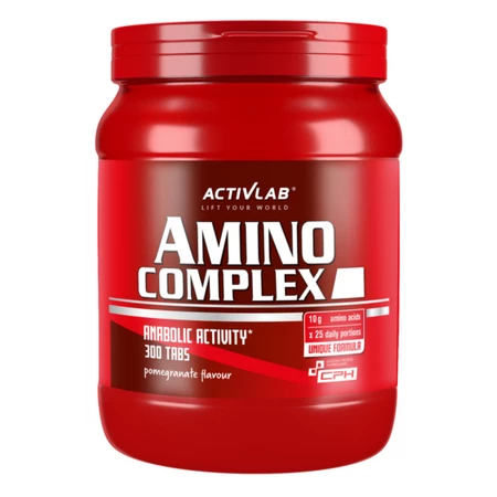 ACTIVLAB AMINO COMPLEX Aminokwasy 300 tabl. smak grejpfrut
