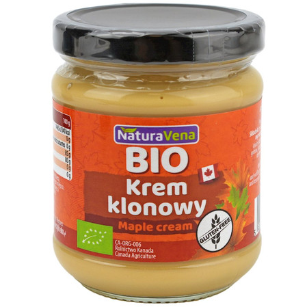 Krem Klonowy Bezglutenowy BIO 250 g