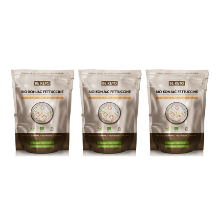 Zestaw: 3x Keto Makaron Konjac Fettuccine