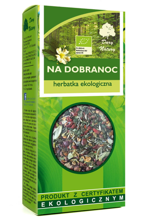 Dary Natury − Herbatka na dobranoc BIO − 50 g