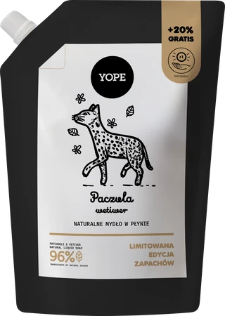 Yope Refil Mydło w Płynie Paczula Wetiwer 600ml