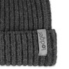 Lodger Czapeczka z wełny merino 100% grafitowa Pigeon 1-2 lata