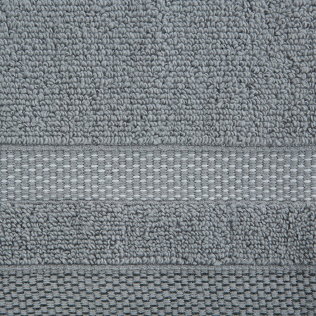 Ręcznik Riki (04), 50 x 90 cm, Stalowy