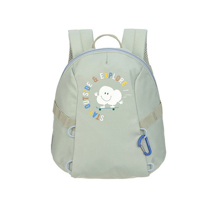 Lassig Plecak do przedszkola Tiny Outdoor Cloud light khaki