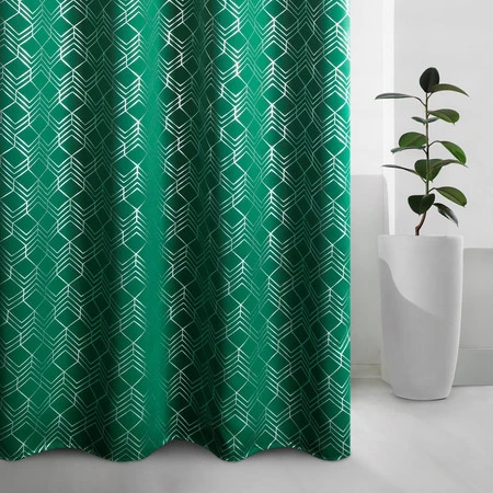 ZASŁONA GOTOWA D91 POLI 140 X 250 CM ZIELONY