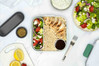 BB - Lunch box kwadratowy, morski