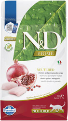 FARMINA ND CAT PRIME Chicken Pomegranate Adult Neutered 300g