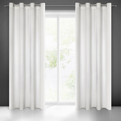 ZASŁONA GOTOWA MILO 140 X 250 CM BIAŁY