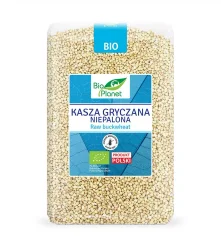 Bio Planet - Kasza gryczana niepalona bezglutenowa Bio - 2 kg