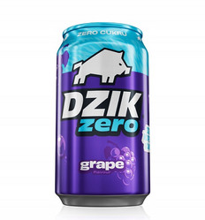WK DZIK Zero Grape 330 ml