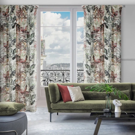 ZASŁONA GOTOWA ARINA NA TAŚMIE 140 X 270 CM BIAŁY