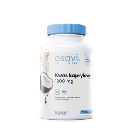 Osavi Kwas kaprylowy 600 mg - 120 kaps.