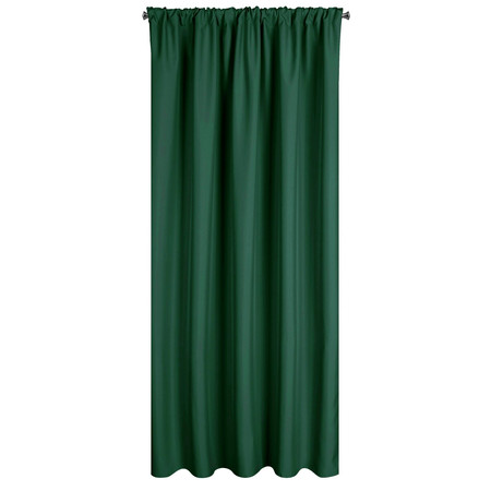 ZASŁONA GOTOWA GARDEN NA TAŚMIE 155 X 200 CM CIEMNOZIELONY
