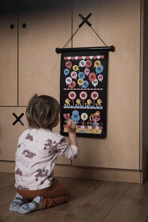 Janod Magnetyczna gra w rzutki Wesołe miasteczko