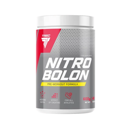 Trec Nutrition Suplement Przedtreningowy Nitrobolon 600g smak orange